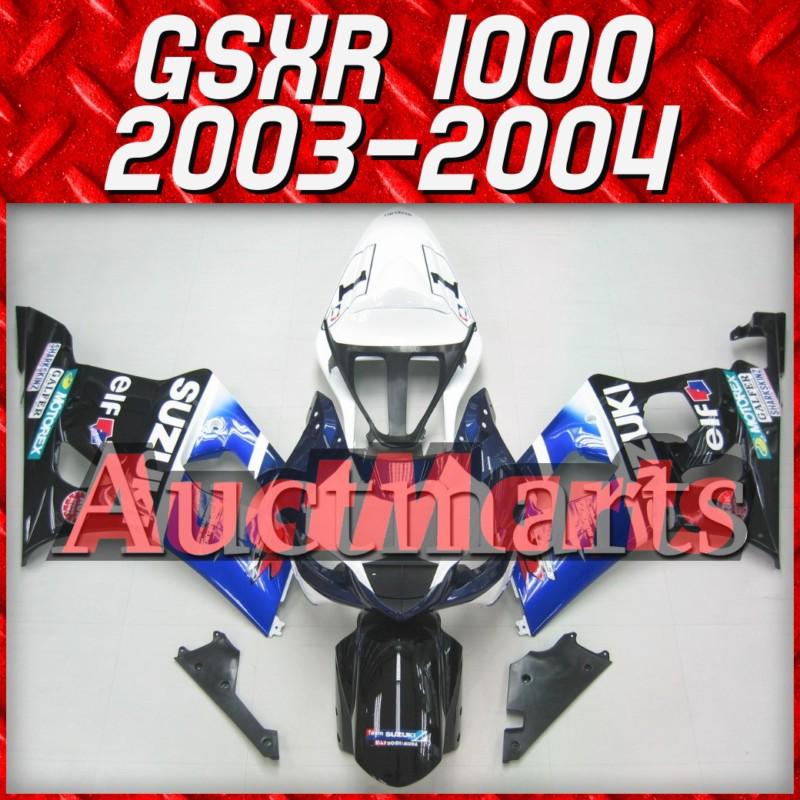 Fit suzuki 03 04 gsxr 1000 gsx-r1000 2003 2004 fairing k4 bodywork c10 d9s