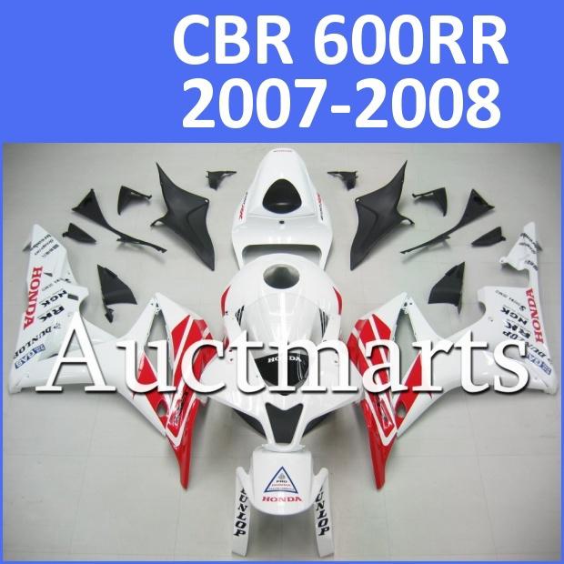 Fit honda 07 08 cbr600rr cbr 600 rr 2007 2008 fairing kit abs plastics d11 h59