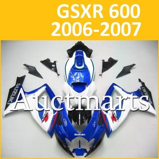 Fit suzuki gsxr 750 gsxr 600 06 07 gsx-r 2006 2007 fairing bodywork k6 b13 g47