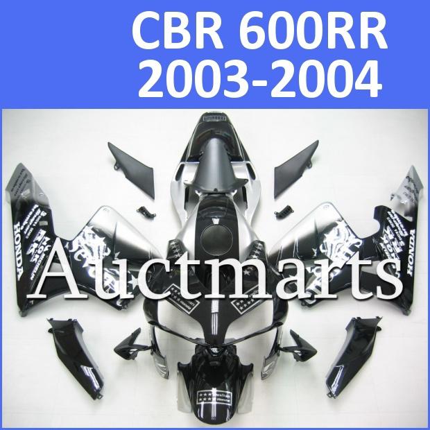 Fit honda 03 04 cbr600rr cbr 600 rr 2003 2004 fairing kit abs plastics d11 a19