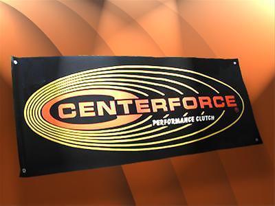 Centerforce banner vinyl black centerforce logo 60 in. x 24 in. each 900484