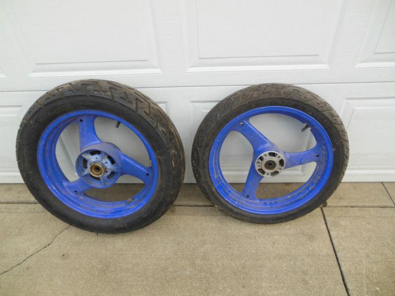 Gsxr rims and tires