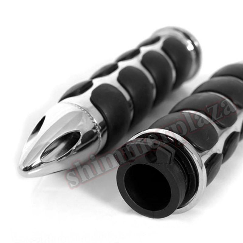 Throttle boss warhead 1" handlebar hand grips for suzuki yamaha honda kawasaki