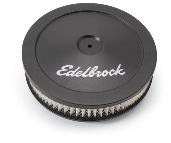 Edelbrock pro-flo air cleaner black 10"