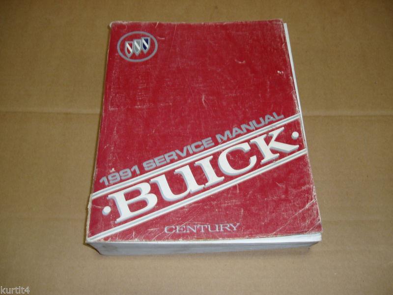 1991 buick century service shop dealer repair manual