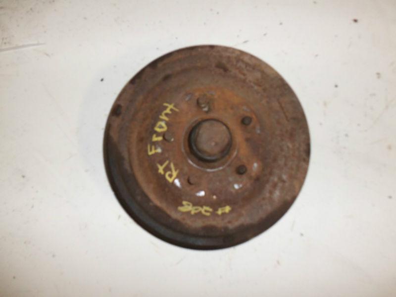 55 56 ford fairlane thunderbird front brake hub drum