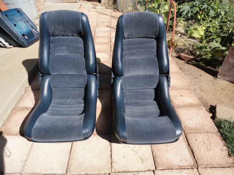 Corvette seats 78-82 pace car style, free shipping