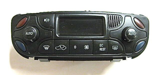 Mercedes benz heater a/c control unit 203 830 09 85 dual zone temp climate euc 