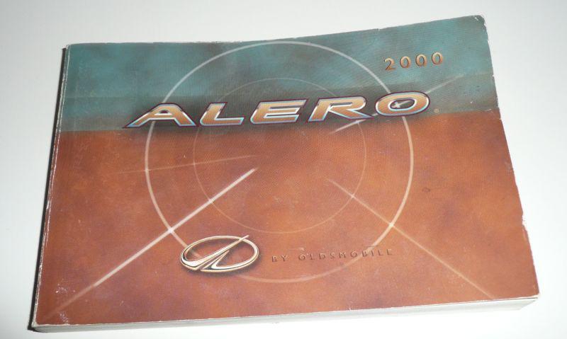 2000 00 oldsmobile alero factory owners manual only … free ship