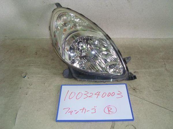 Toyota fun cargo 2004 right head light assembled [0310800]