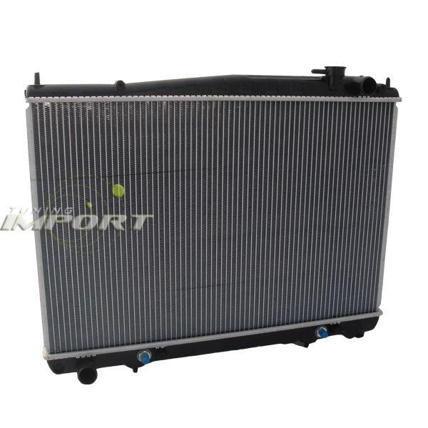 1996-1998 infiniti q45 4.5l v8 a/t downflow replacement radiator+toc assembly