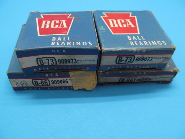 Nos 1958 1959 cadillac front wheel bearings 2x  b73 2x b66 vintage usa made 