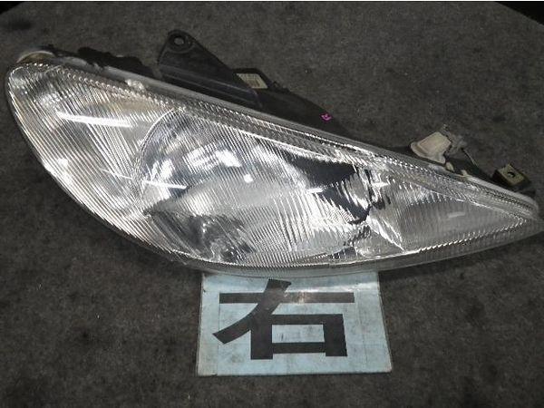 Peugeot 206  right head light assembled [0810800]