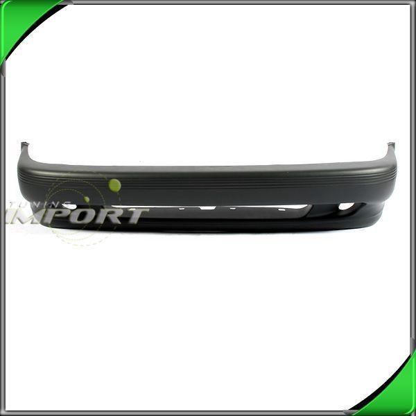 91-94 nissan sentra front bumper fascia cover raw matte black plastic non-primed