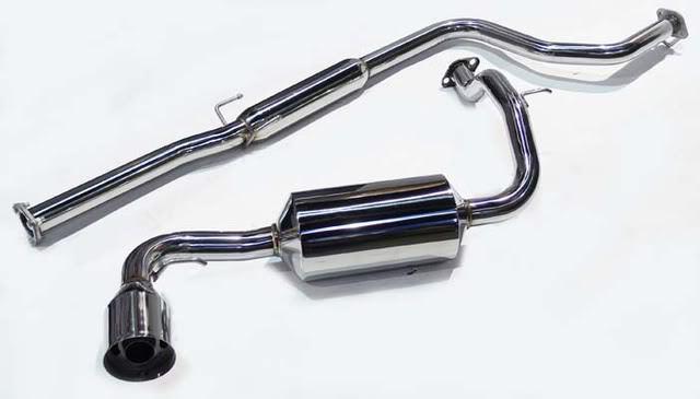 Obx catback 88-91 honda civic 3drs stainless exhaust