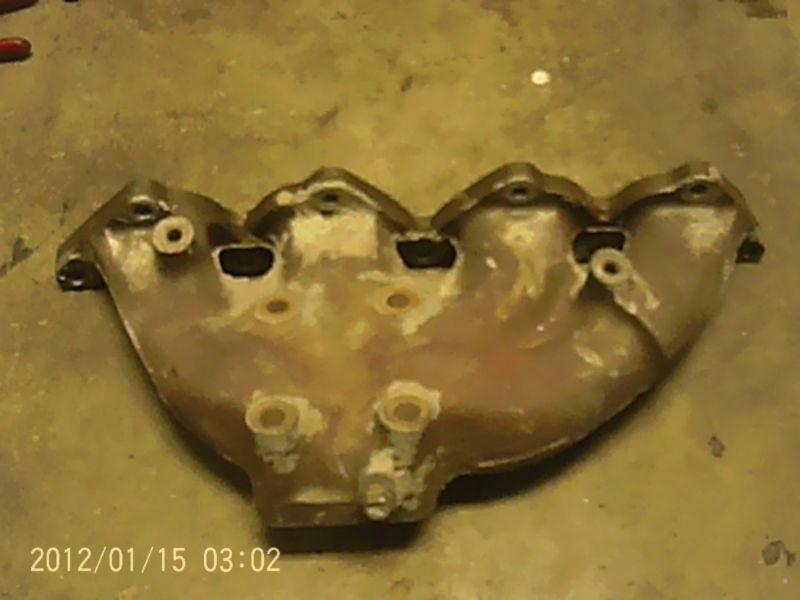 Evo 3 4g63 2g dsm exhaust turbo manifold with oem heat shield mitsubishi eclipse