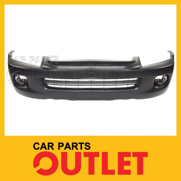 2005-2007 toyota sequoia sr5 front bumper cover to1000293 primered black plastic