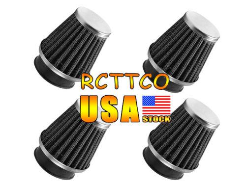 4pcs 38-39-40mm air filter cleaner motorcycle intake system replacement parts