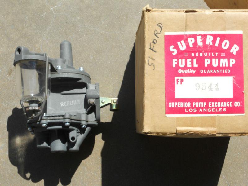 1951 ford flathead fuel pump rebuilt like new condition 