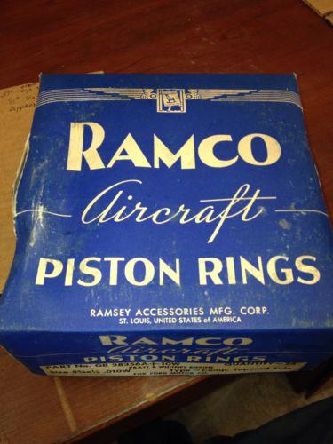 Aircraft piston rings 