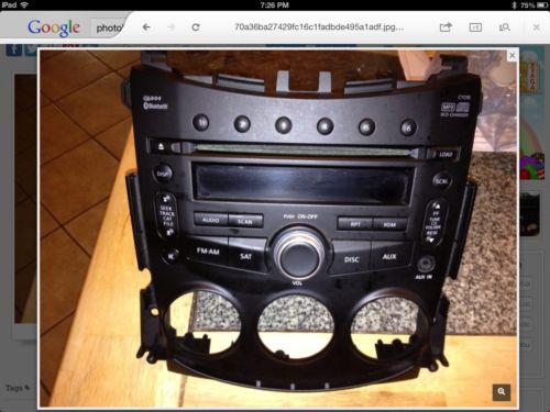 Nissan 370z oem radio with 6 cd changer and aux. 