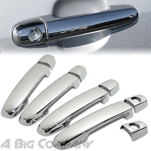 Chrome plated abs door handle cover trim cap for 07-08 toyota ravs prius yaris