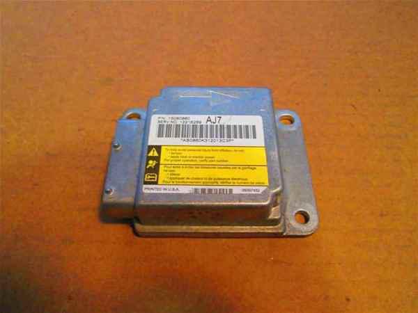 02-04 bravada trailblazer envoy airbag control module