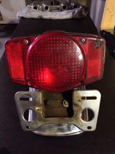 1977 cb750k stock fender, tail light, and licence plate holder