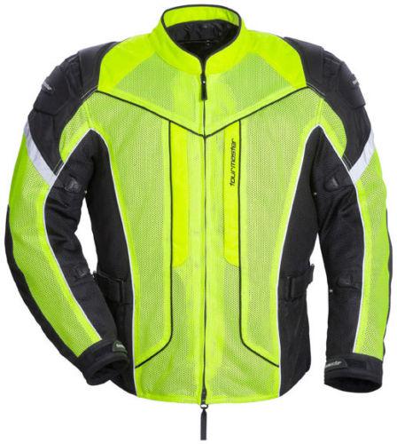 Tourmaster womens sonora air mesh jacket plus size,hi-visibility yellow,large/lg