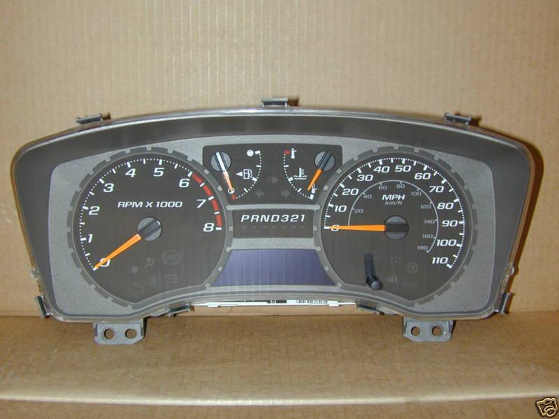 2004 04 chevy colorado gmc canyon truck speedometer speedo cluster 49k auto tran