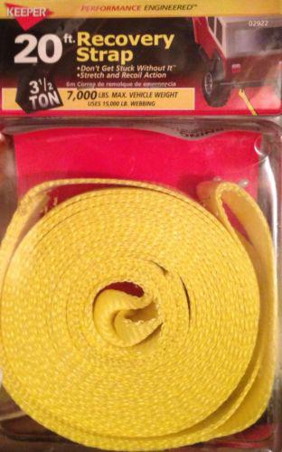 Keeper recovery strap  - 02922  (2"x20') 3-1/2 ton. don't get stuck without it!