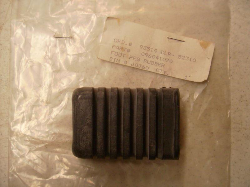 Ducati bevel 860 gt gts rear brake pedal rubber oem nos 096041070 new