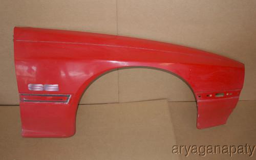 89-91 mazda rx7 oem right passenger side fender stock factory red good 