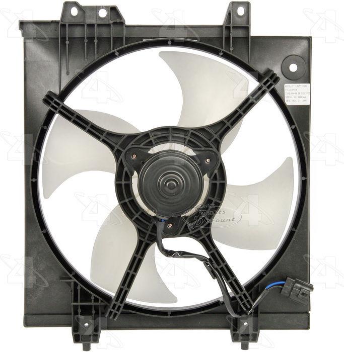 Four seasons engine cooling fan assembly