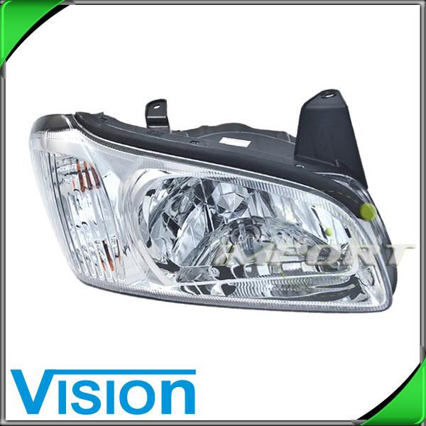 Passenger right side headlight lamp assembly w/chrome bezel 00-01 nissan maxima