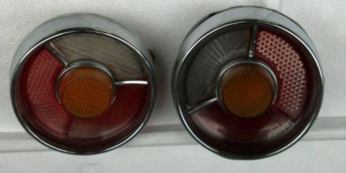 1969-1973 bmw 2002  round tail lights  ( used )  