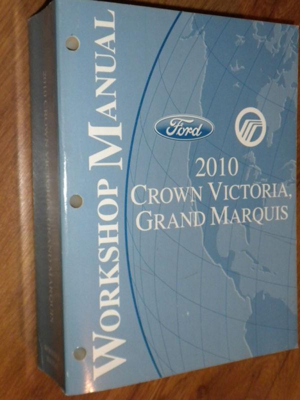 2010 ford crown victoria mercury grand marquis factory workshop repair manual 