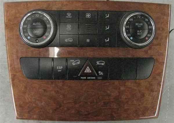 06 - 08 mercedes ml500 ac heater temperature control