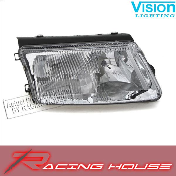 Right passenger side headlight kit unit 1998-2001 volkswagen vw passat