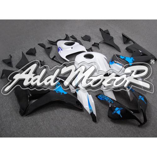 Injection molded fit 2007 2008 cbr600rr 07 08 white black fairing 67n69