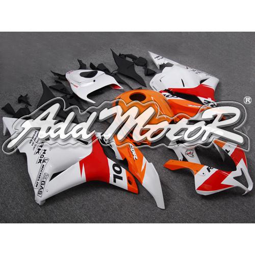 Injection molded fit cbr600rr 2009 2010 2011 2012 repsol white fairing 69n41