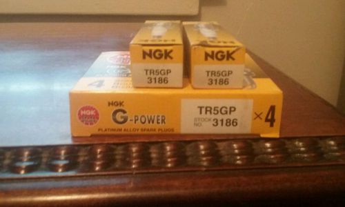 6 ngk 3186 platinum alloy spark plugs