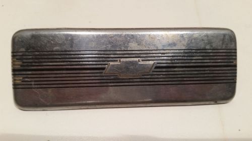 1935 chevrolet chevy master deluxe delete plate oem