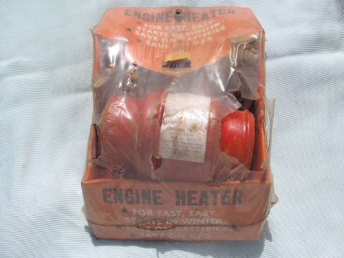 Nos vintage engine block heaters ( fits  ford truck &amp; others )