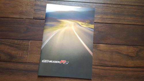 Mugen cr-z rz brochure jdm honda