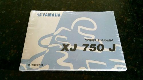 1981 yamaha maxim xj750j xj 750 yics original owners manual lit-11626-02-84