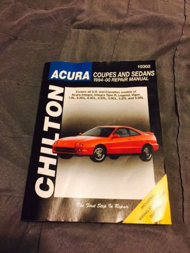 Chiron  repair manual acura 1994-00