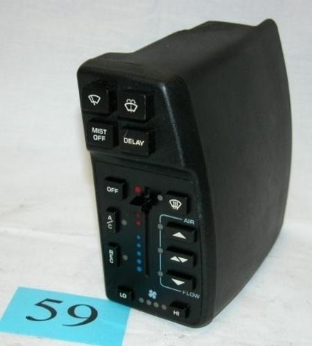 84-86 camaro berlinetta with digital gauges heat ac wiper control pod  rare