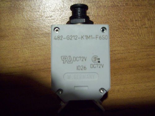 E-t-a  20 amp circuit breaker 482-6212-k1m1-f6so push button international