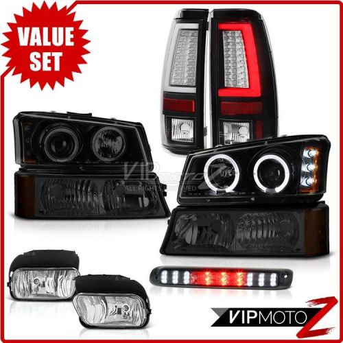 2003-2006 silverado tail lamps chrome foglights bumper lamp roof cab headlamps